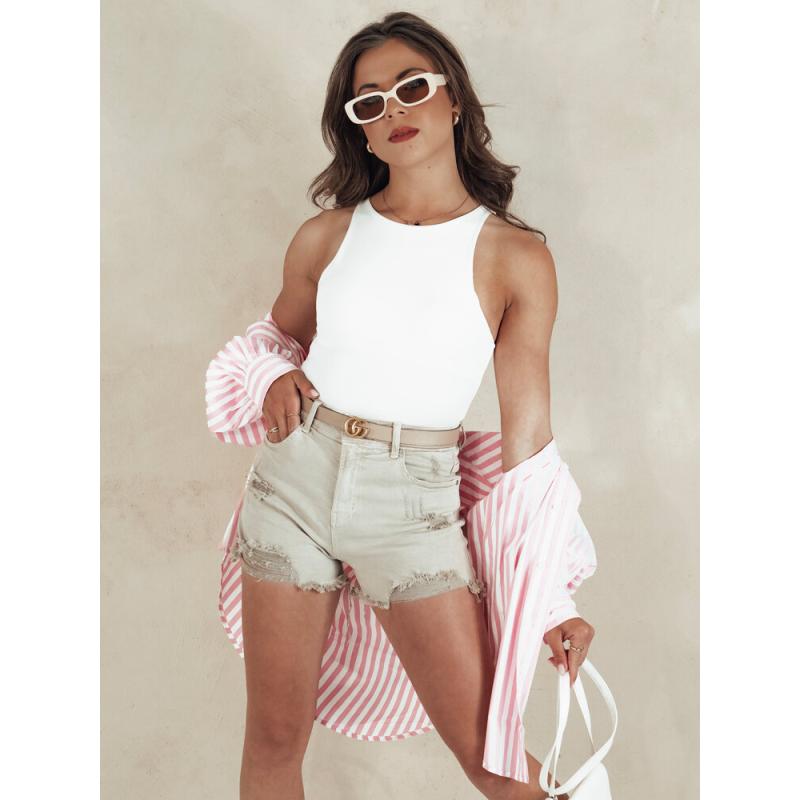 Női rövidnadrág OVA bézs