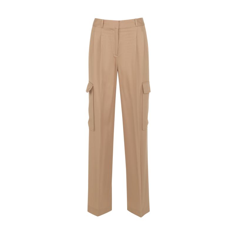 Hnedé dámske nohavice