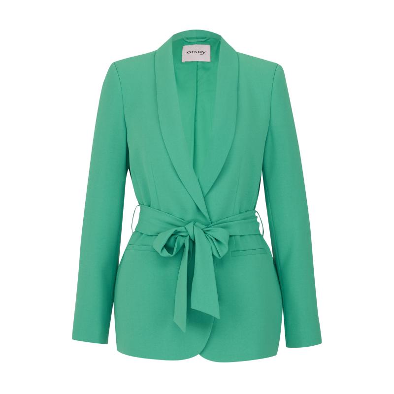 Zelená dámska bunda