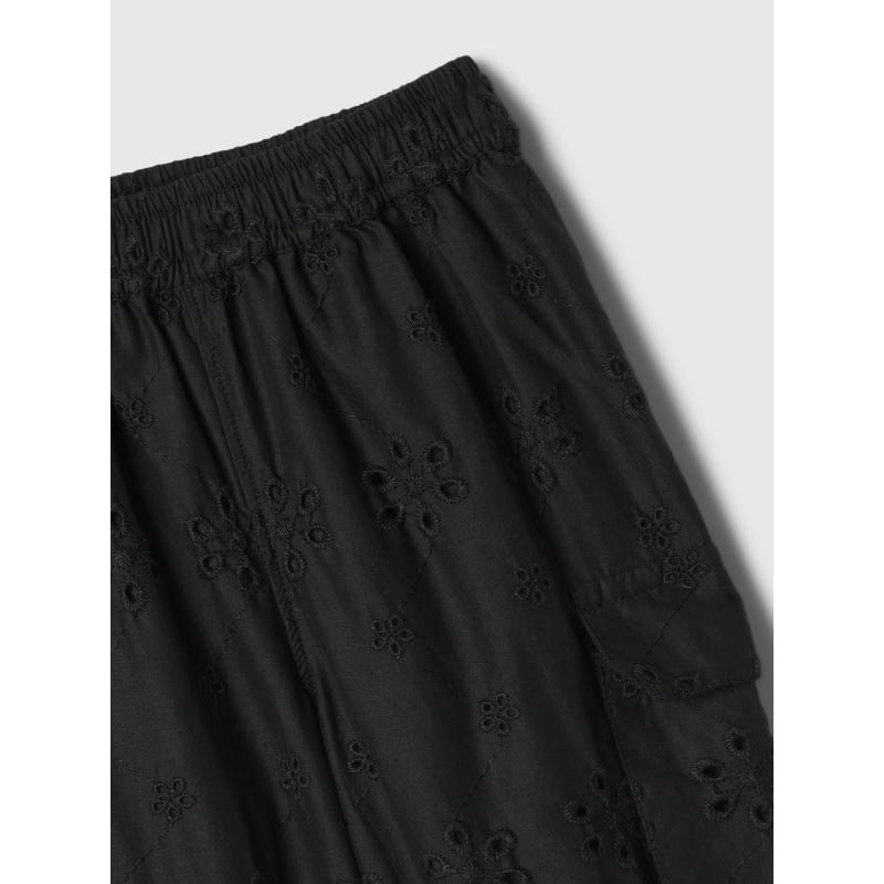 Detské čipkované nákladné nohavice