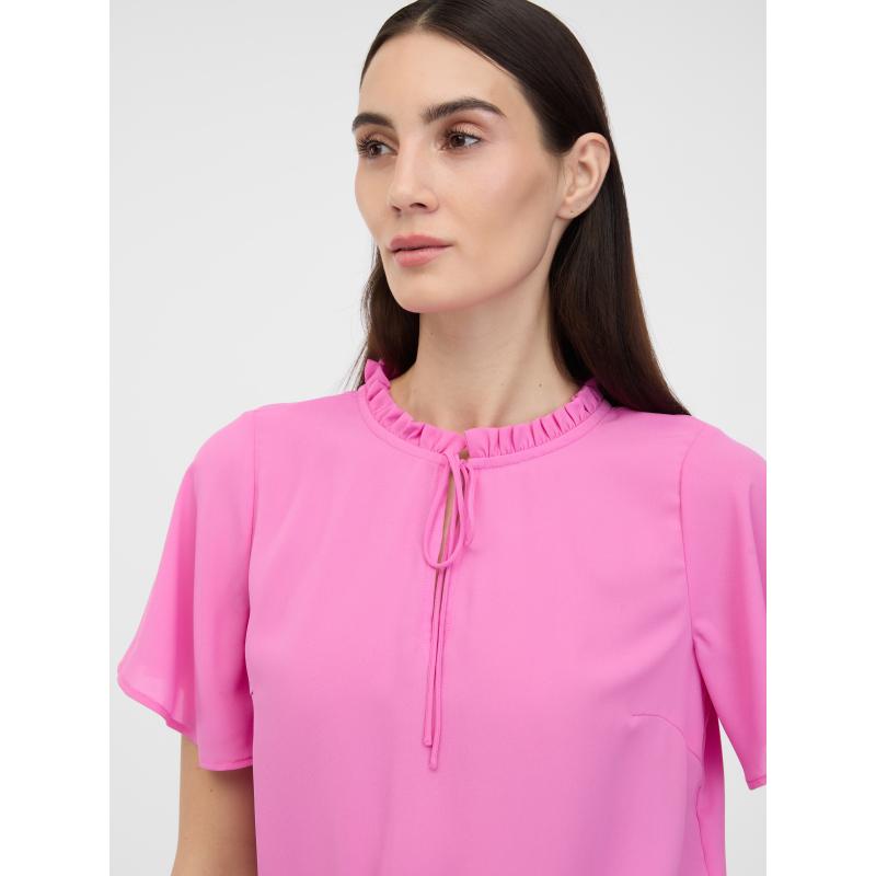 Ružová dámska blúzka