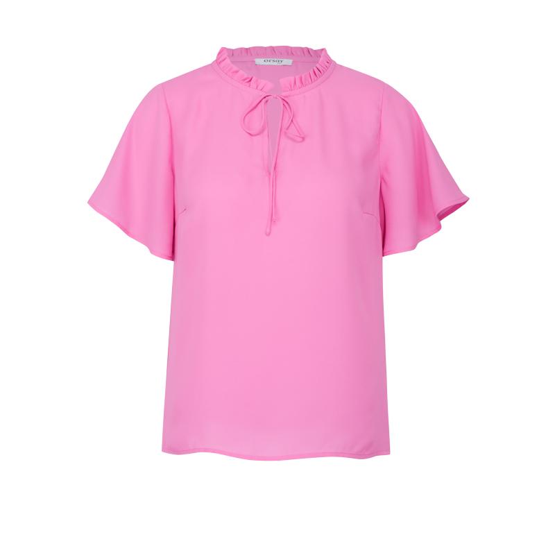 Ružová dámska blúzka