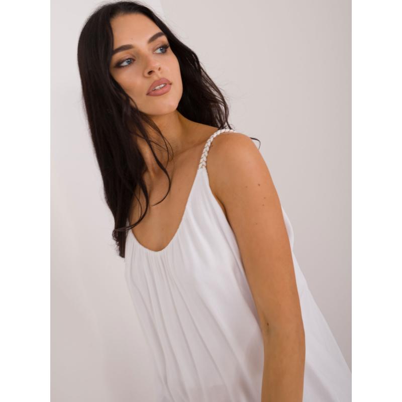 Dámský top viskózový OCH BELLA bílý 