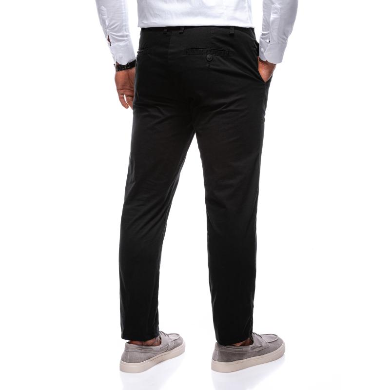 Pánské kalhoty chino P1478 černé