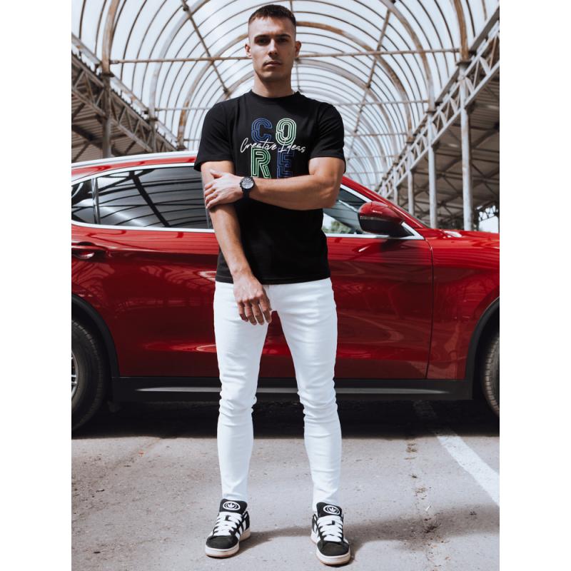 Férfi póló nyomtatott BOLA fekete