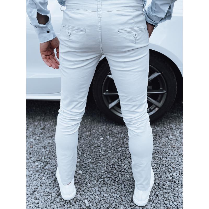 Pánske nohavice svetlošedé