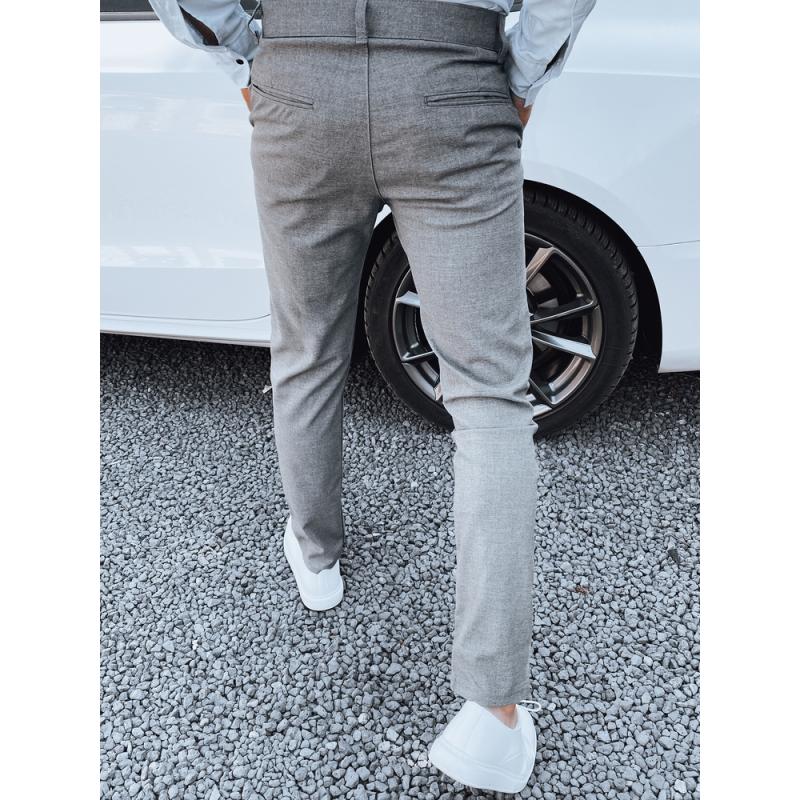 Pánské kalhoty MENA tmavě šedé