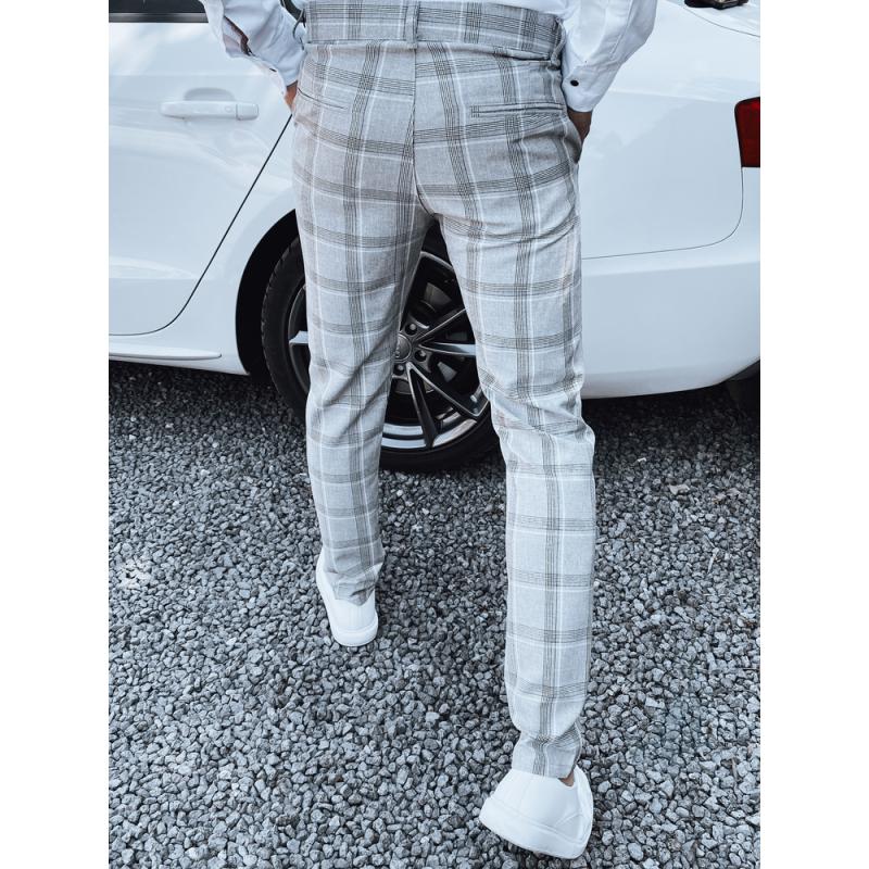 Pánské kalhoty RITA světle šedé