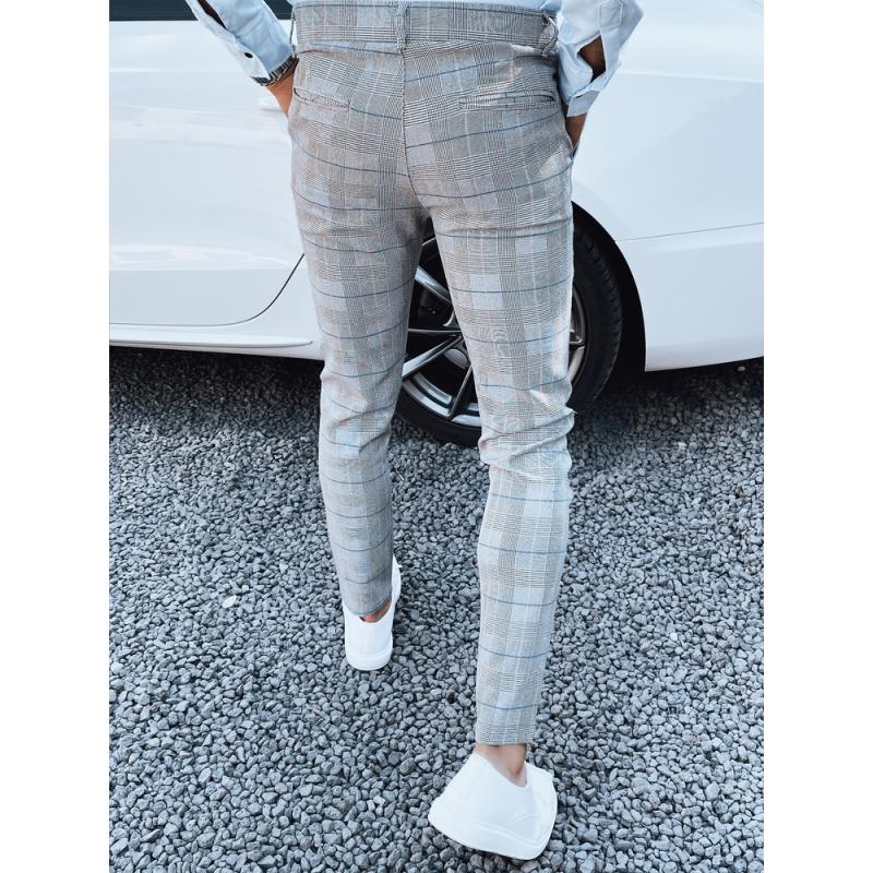 Pánské kalhoty RETA světle šedé