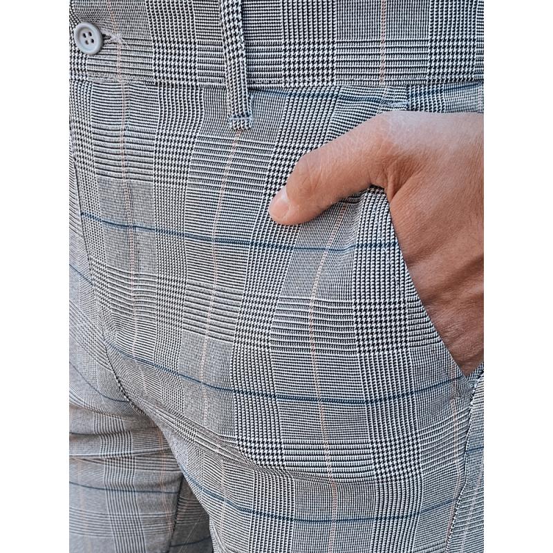 Pánské kalhoty RETA světle šedé