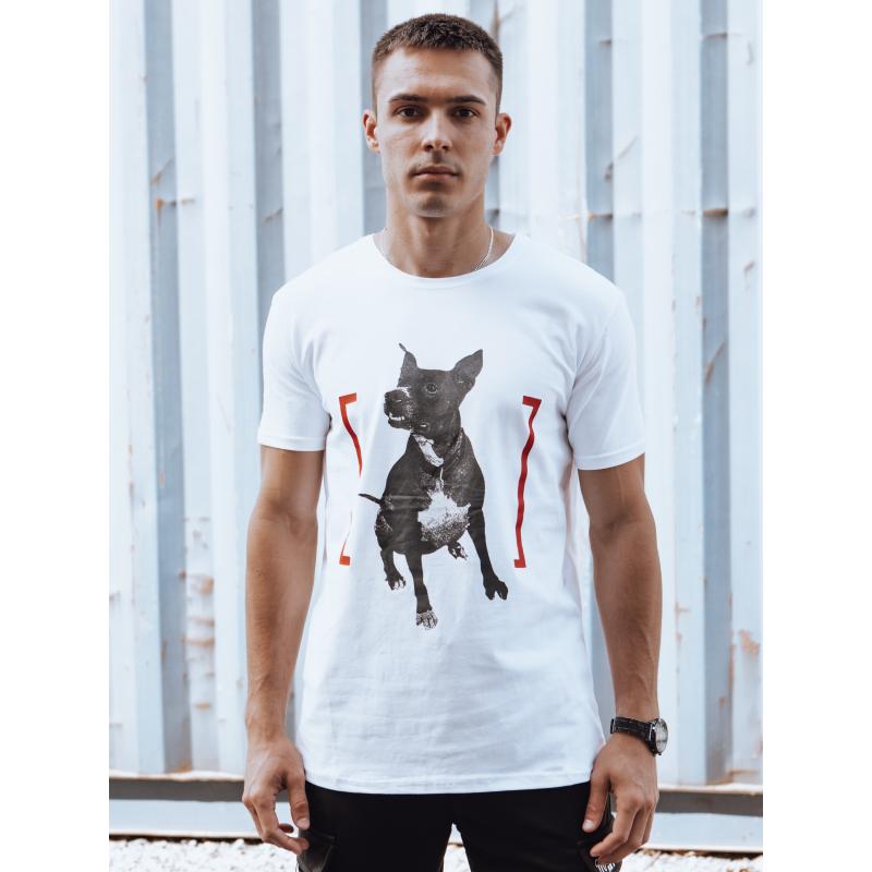 Pánské tričko s potiskem RITAS bílé