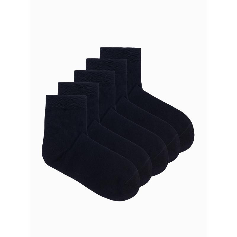 Pánske ponožky U503 black 5-pack
