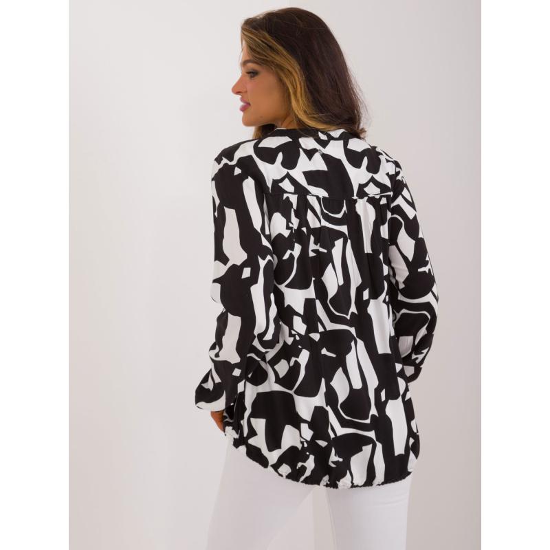 Dámská halenka s potiskem SUBLEVEL černá 