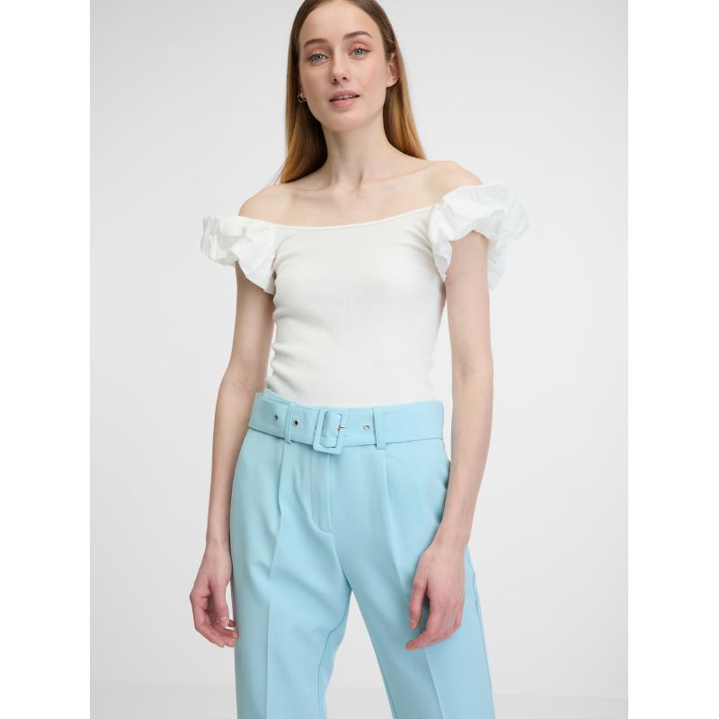 Svetlomodré dámske nohavice