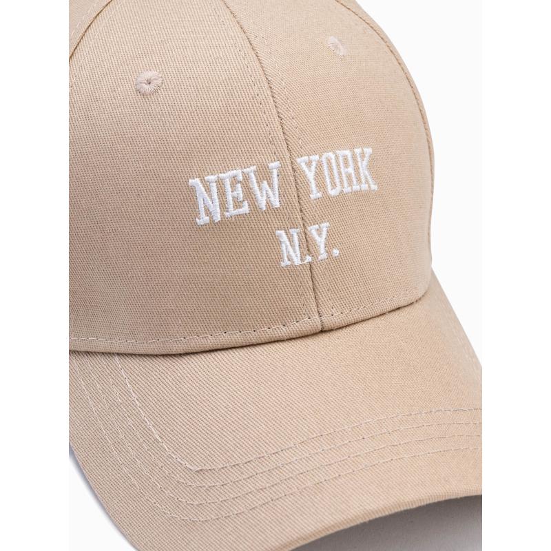 Férfi baseball sapka H172 bézs