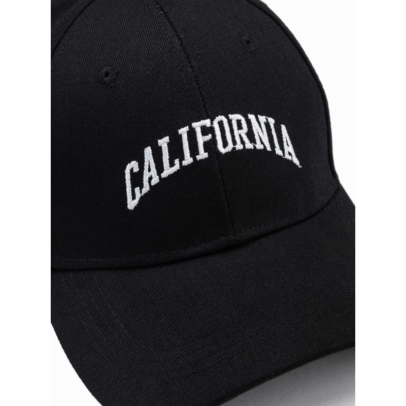 Pánská baseballová čepice H174 černá