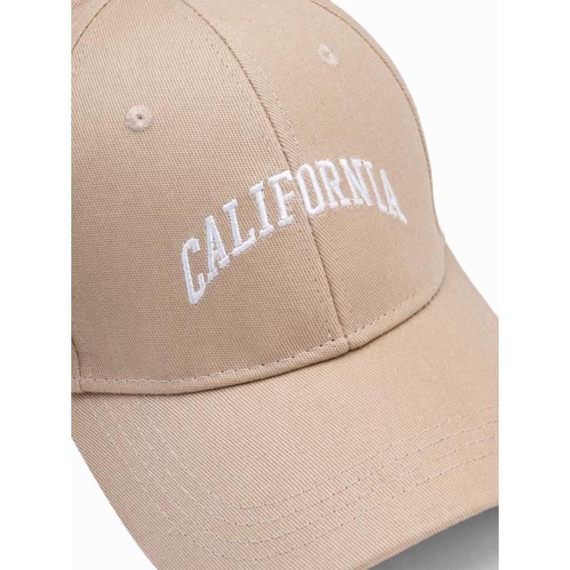 Férfi baseball sapka H174 bézs
