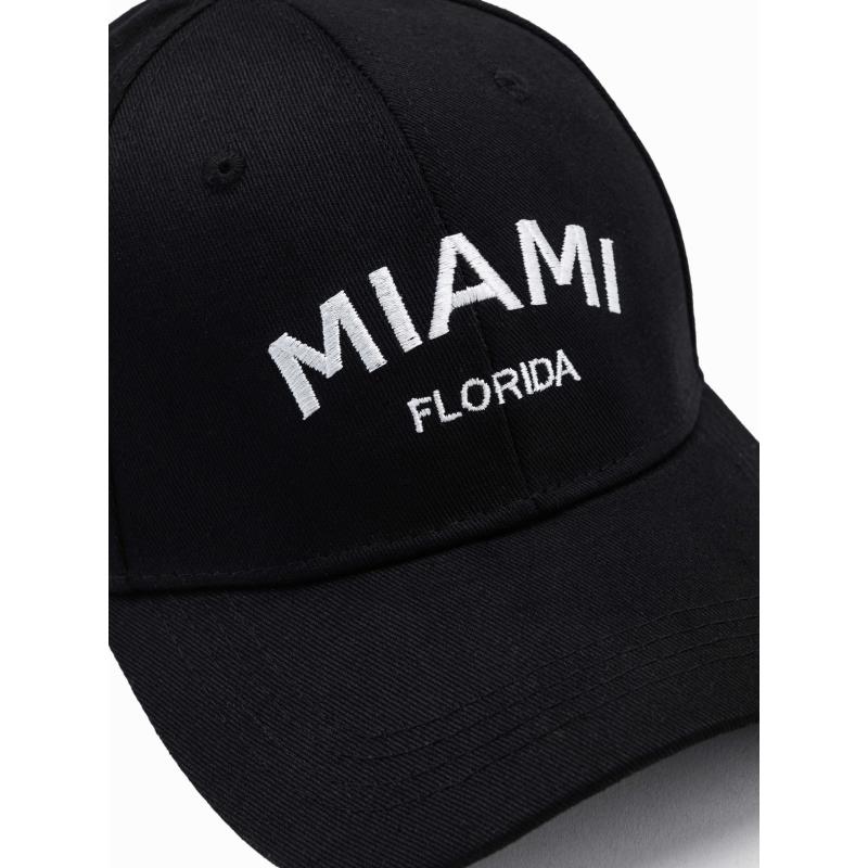 Pánská baseballová čepice H177 černá