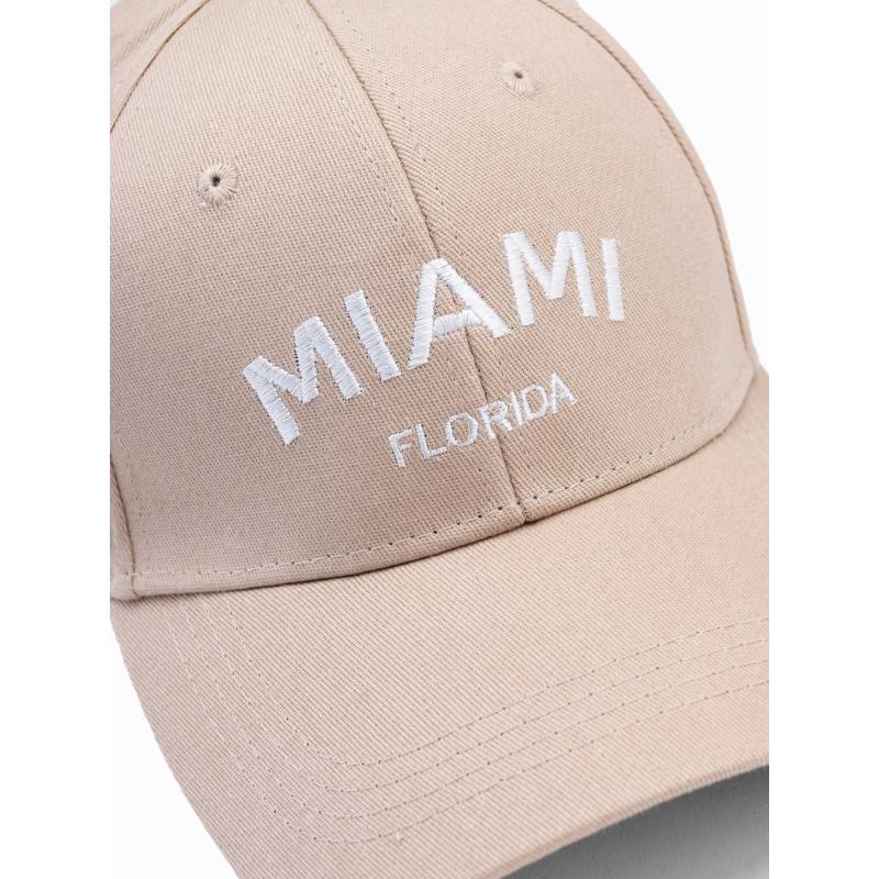 Férfi baseball sapka H177 bézs