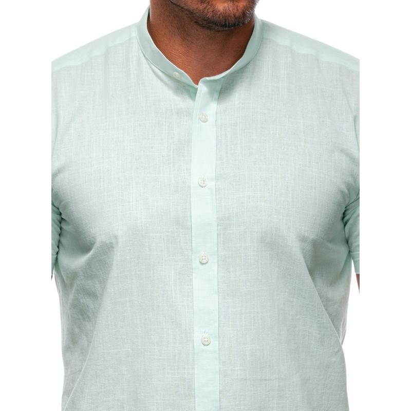 Pánske tričko s krátkym rukávom K681 mätová