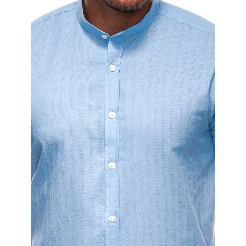 Férfi rövid ujjú póló 690K kék