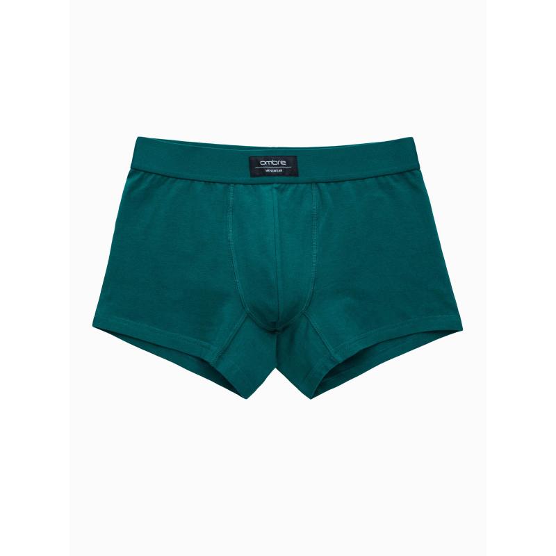 Férfi egyszínű boxeralsó BASIC elasztánnal, 3 csomag vegyes csomagolásban