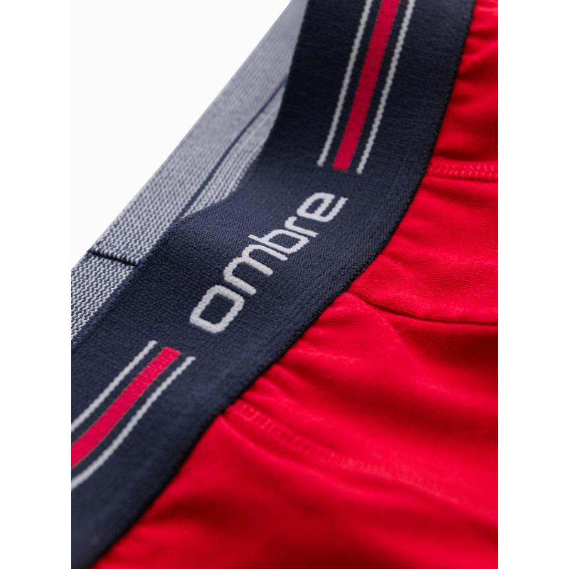 Férfi boxeralsó csíkos elasztikus anyaggal 3 csomag mix