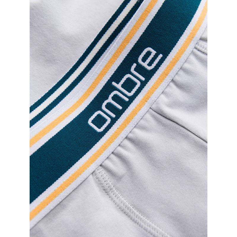 Férfi boxeralsó dekoratív elasztikus derékpánttal 3 csomag mix