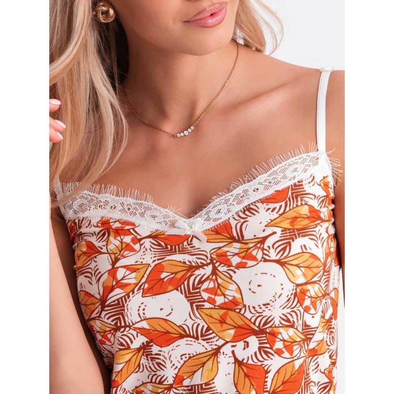 Női pizsama ULR371 narancssárga