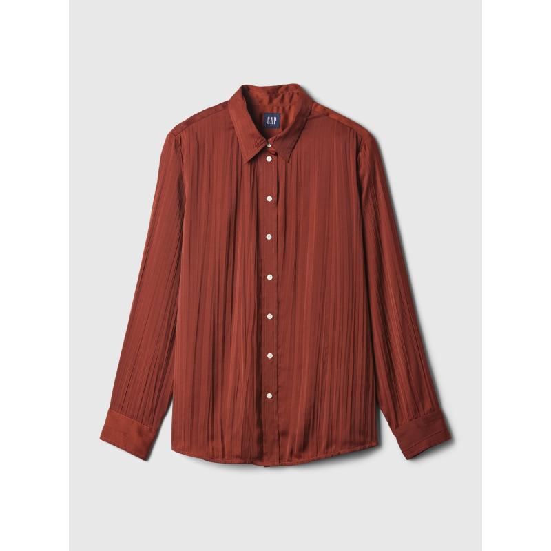 Chlapčenská saténová košeľa