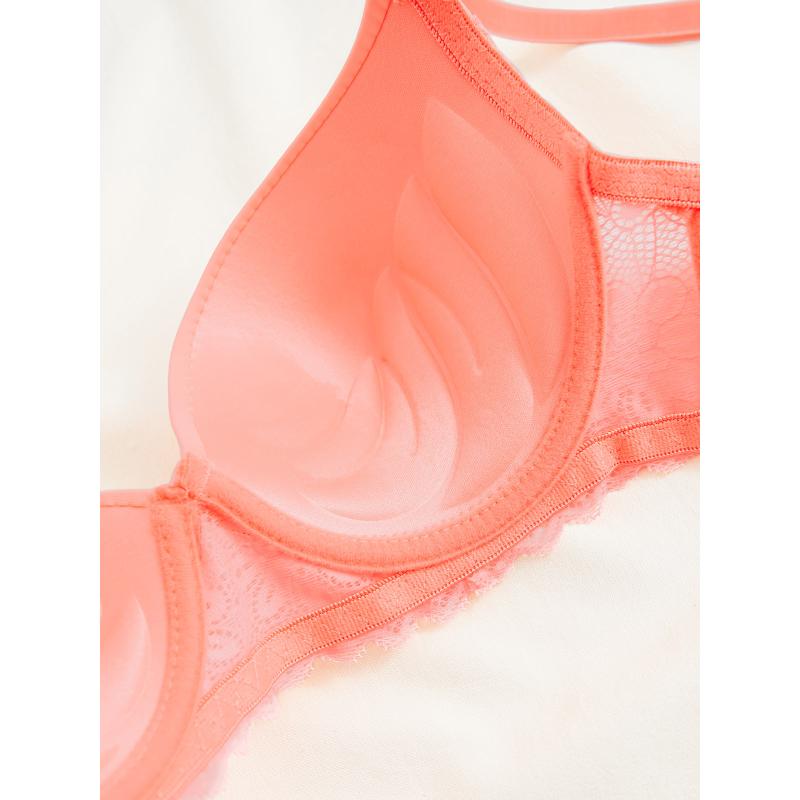 Push-up podprsenka ULR411 ružová