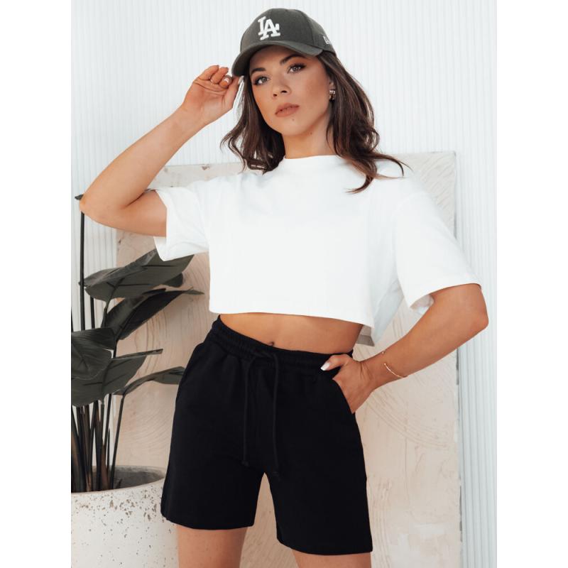 Női rövidnadrág SWAN fekete