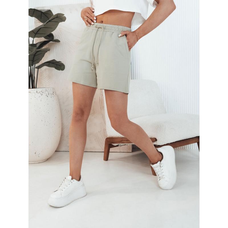 Női rövidnadrág SWAN pisztácia