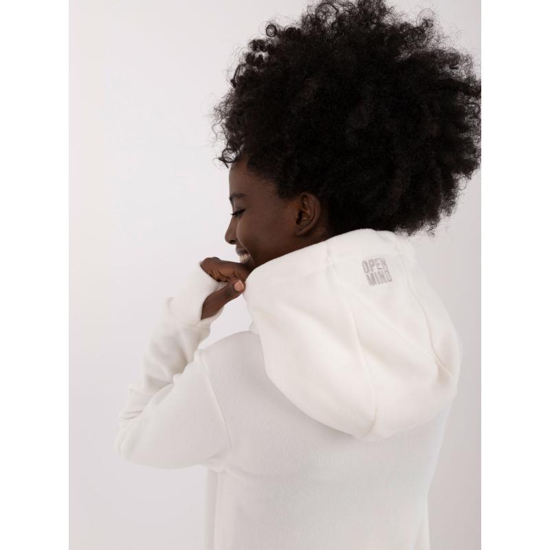 Dámská mikina s kapucí SUBLEVEL bílá 