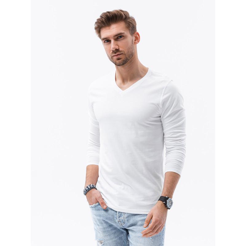 Pánská souprava triček s dlouhým rukávem V-NECK mix V8 Z41