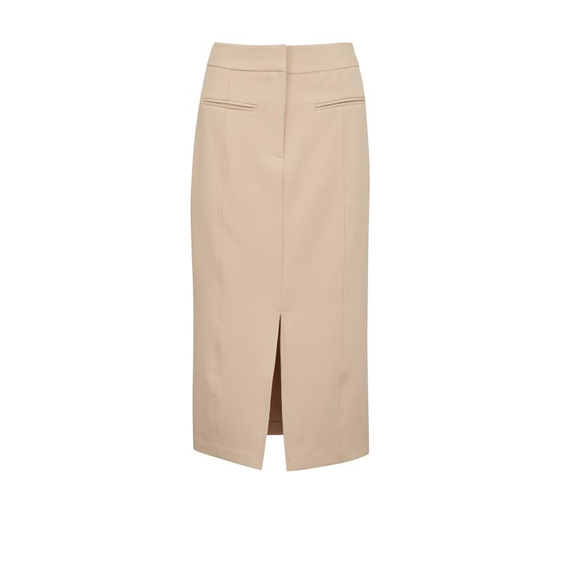 Világosbarna női szoknya