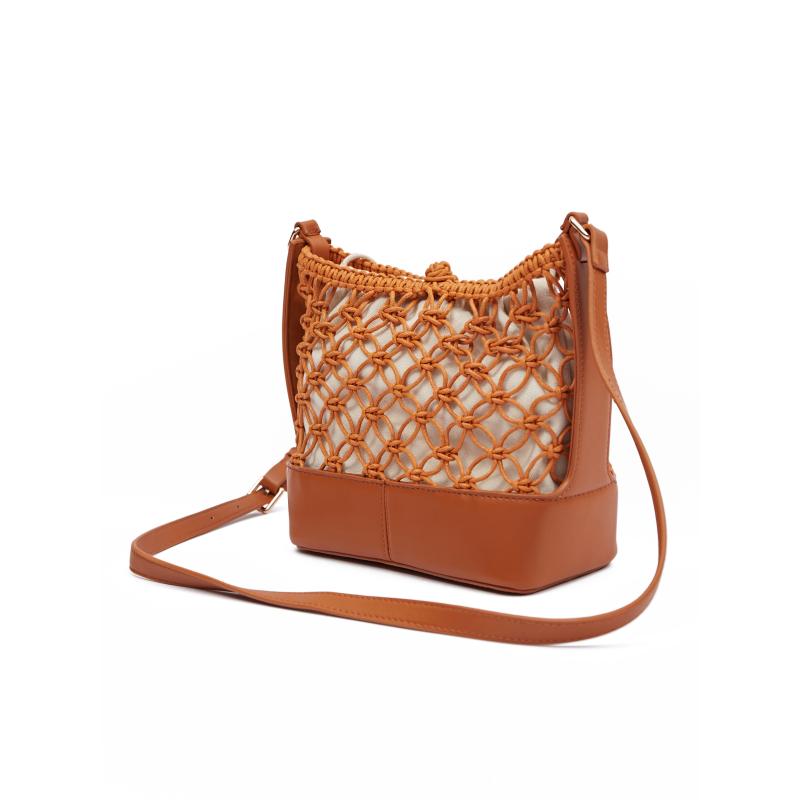 Hnědá dámská kabelka