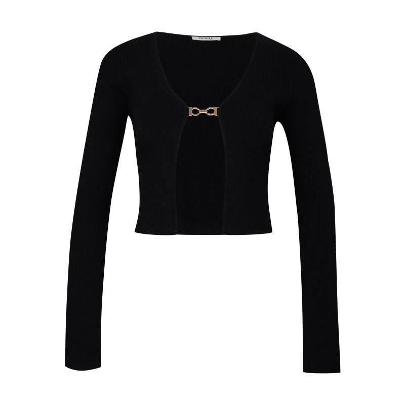 Čierny dámsky sveter