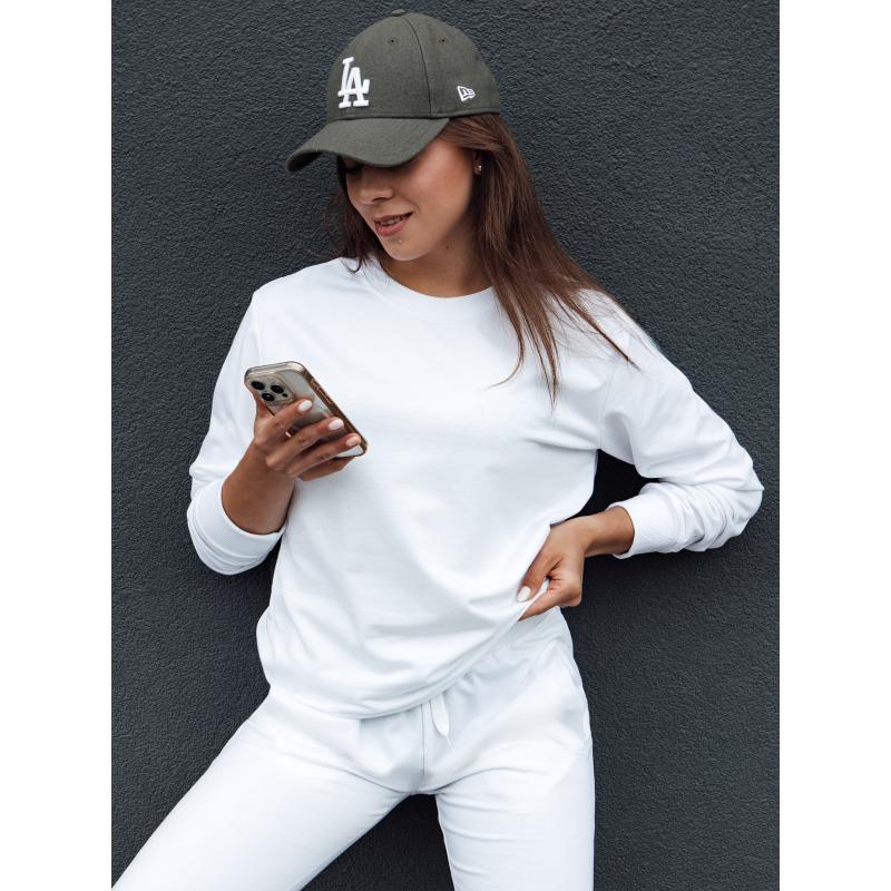 Dámská mikina GLAMFLAIR bílá