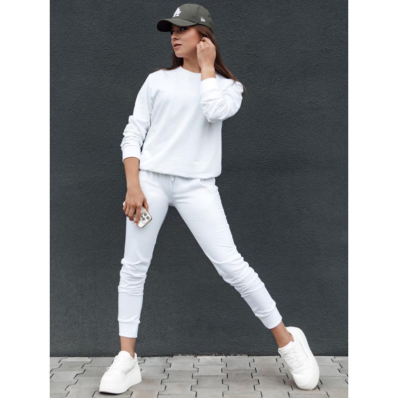 Dámská mikina GLAMFLAIR bílá