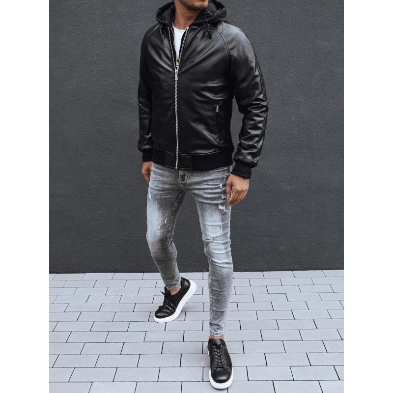 Pánská bunda s kapucí MIKKA černá