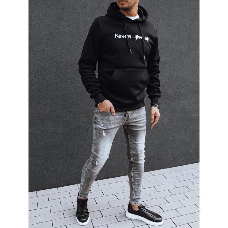 Pánská mikina s kapucí TORA černá