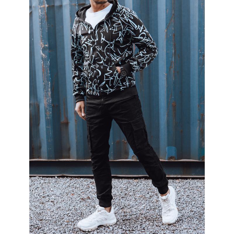 Pánska mikina s kapucňou SAVAS čierna