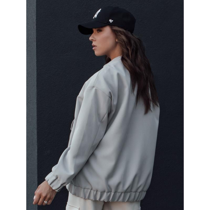 Dámská přechodová bunda QUESI šedá