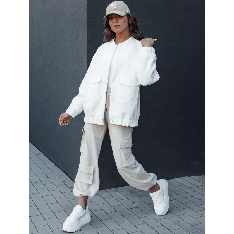 Dámska prechodná bunda QUESI ecru