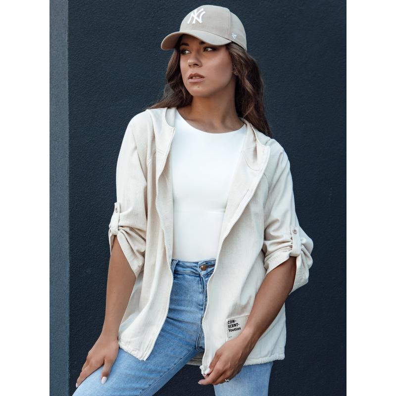 Dámska prechodná bunda MANDIA svetlo béžová