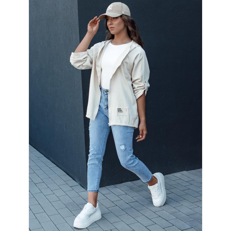 Dámska prechodná bunda MANDIA svetlo béžová