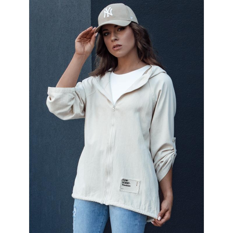 Dámska prechodná bunda MANDIA svetlo béžová