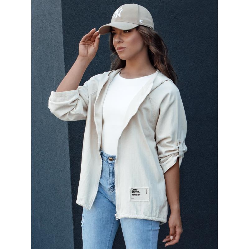 Dámska prechodná bunda MANDIA svetlo béžová