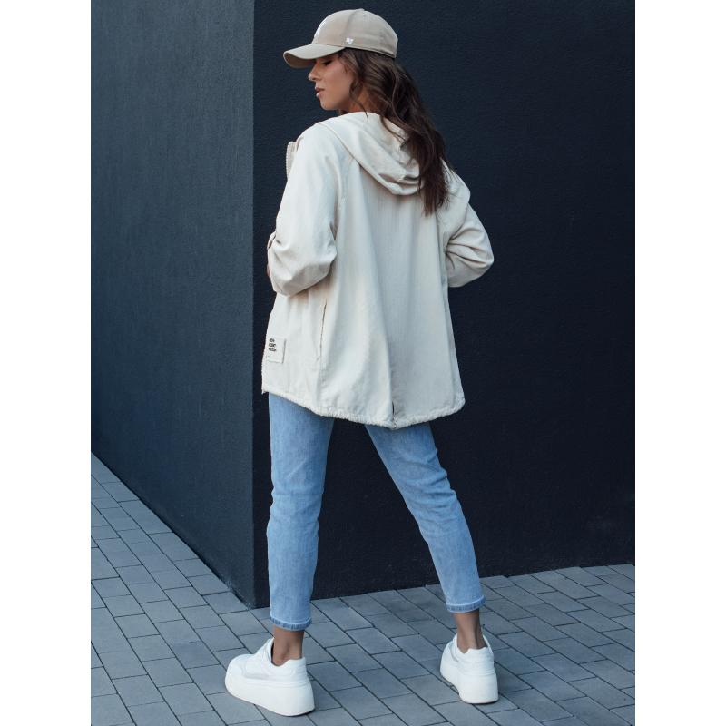 Dámska prechodná bunda MANDIA svetlo béžová